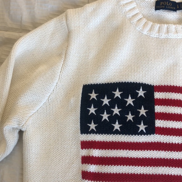 Polo Ralph Lauren USA Flag Sweater - Picture 4 of 8